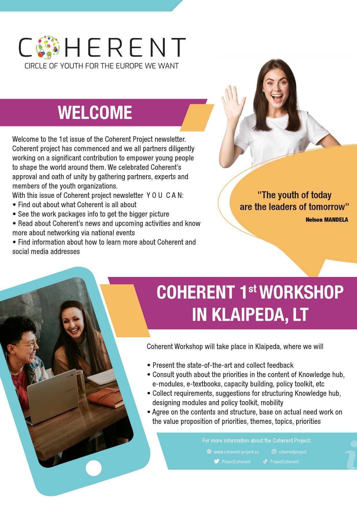 1st newsletter Coherent ΕΝ 2