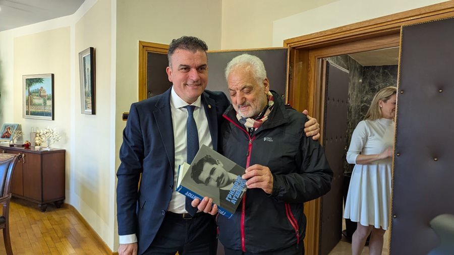 Ευχές προς τον Δήμαρχο Λαρισαίων Θανάση Μαμάκο για την ονομαστική του εορτή