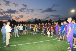 Στιγμές από τον τελικό του 38ου Πρωταθλήματος Εργαζομένων Ποδοσφαίρου