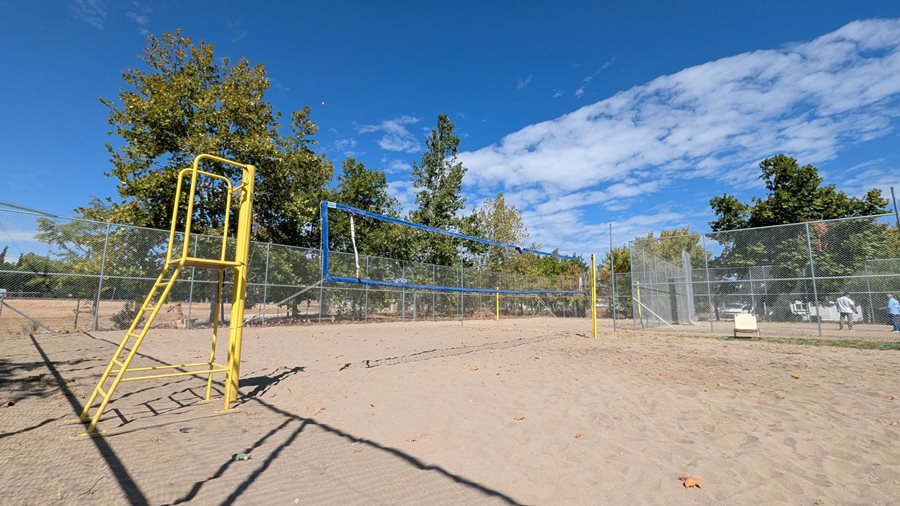 Στιγμιότυπο από τις αθλητικές εγκαταστάσεις του Κέντρου Θερινών Αθλημάτων