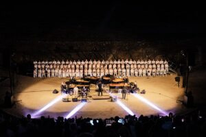 Πιανιστικό σύνολο Piandaemonium στο Ελληνιστικό Θέατρο του Δίου