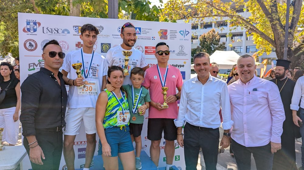 Αθλητικές εκδηλώσεις στο κέντρο της Λάρισας στο πλαίσιο της Ευρωπαϊκής Εβδομάδας Κινητικότητας 2025