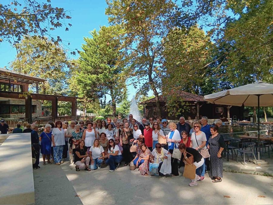 Επίσκεψη για τα μέλη των ΚΑΠΗ του Δ. Λαρισαίων στην Ιερά Μονή Παναγίας Σουμελά