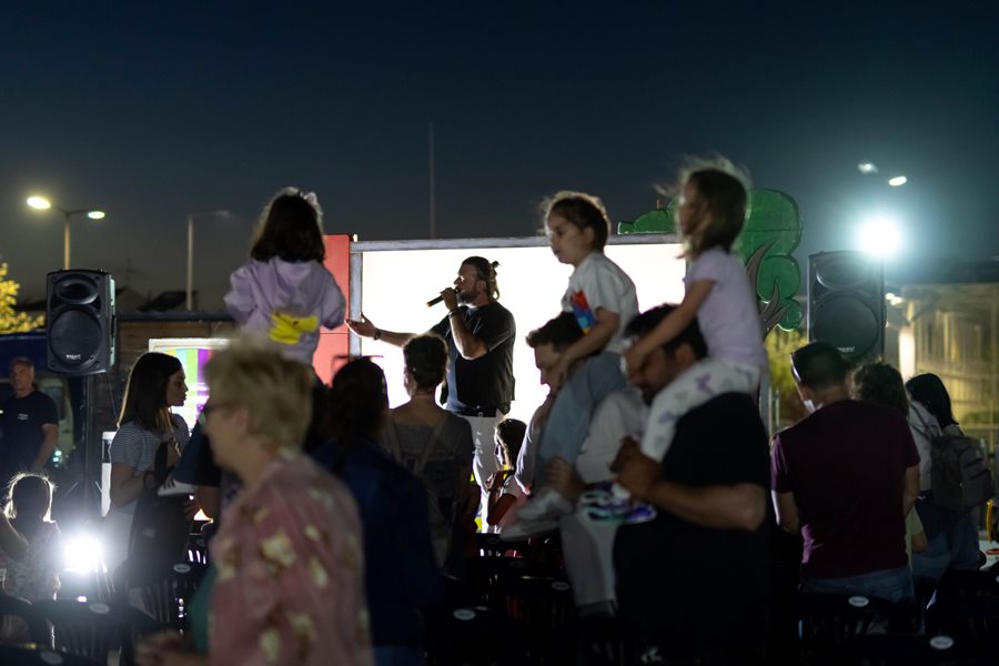 Στιγμιότυπο από την 2η ημέρα του Παζαριού Λάρισας