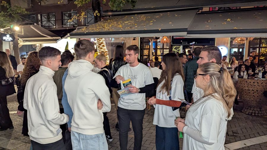 Στιγμιότυπο από την δράση μια «Νύχτα χωρίς ατυχήματα»