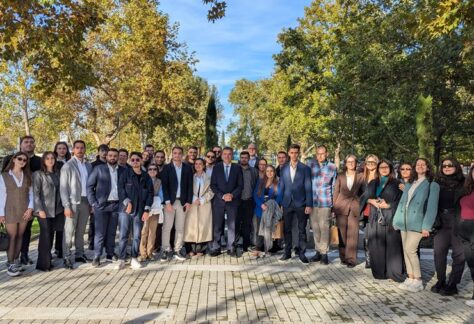 Στιγμιότυπο από τα εγκαίνια του Ιπποκράτειου Βοτανικού Κήπου