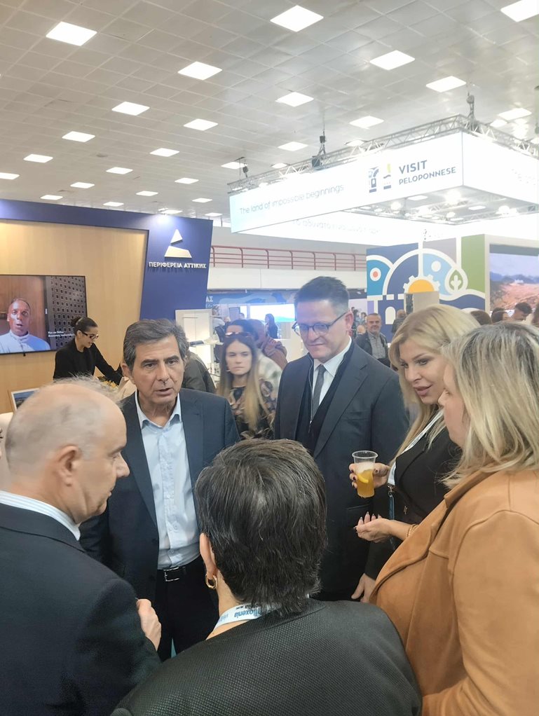 Στιγμιότυπο από την συμμετοχή του Θεσσαλικού Θεάτρου στην έκθεση τουρισμού Philoxenia