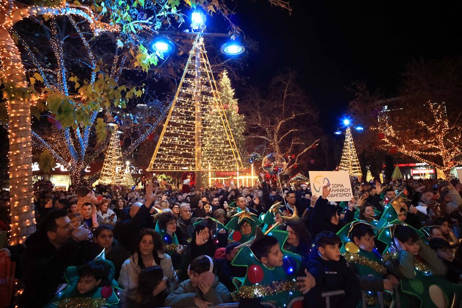 Στιγμιότυπο από το Santa Parade 2024