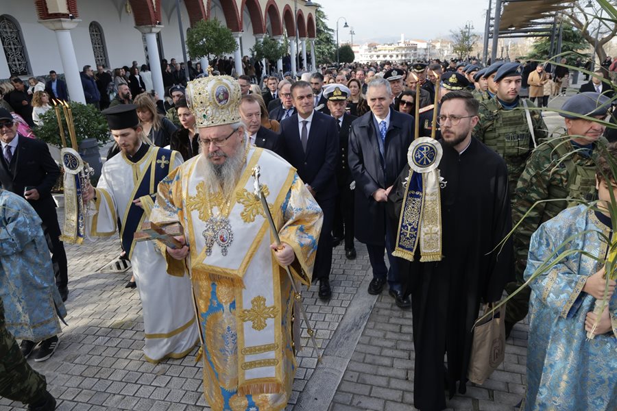Στιγμιότυπο από τον Αγιασμό των Υδάτων